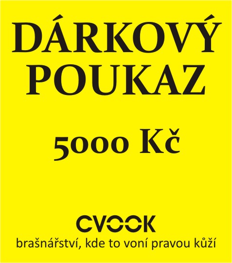 Dárkový poukaz 5000 Kč