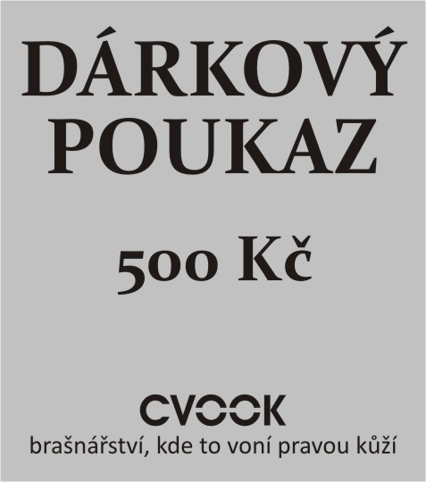 Dárkový poukaz 500 Kč