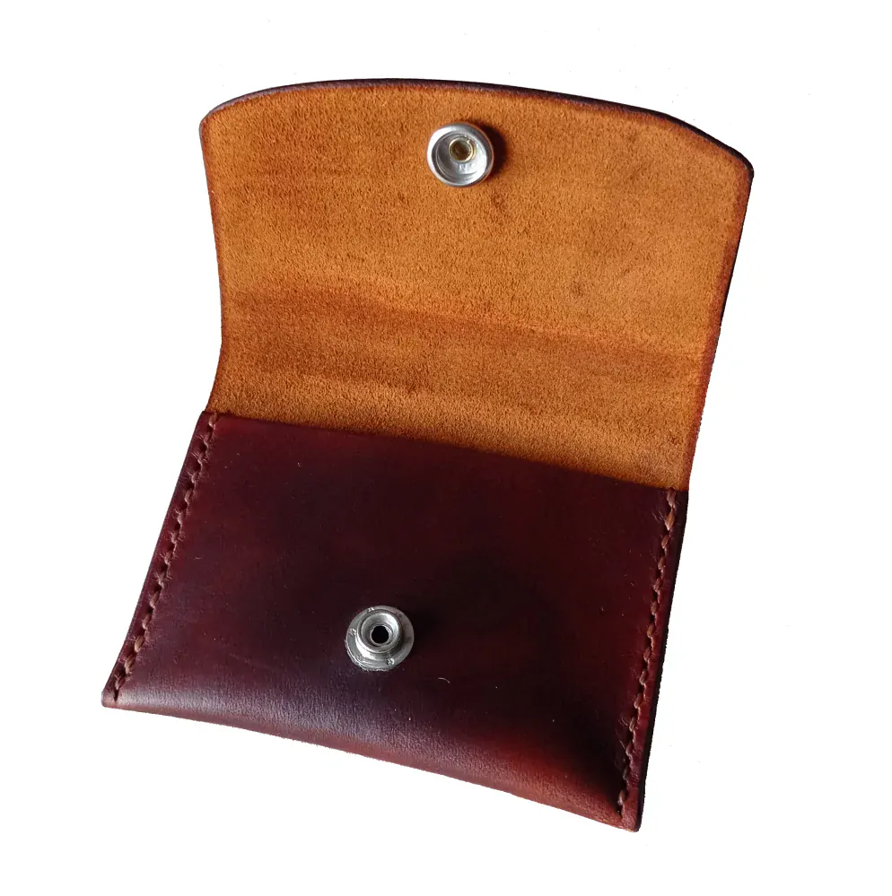 Malá kožená peněženka - hnědá