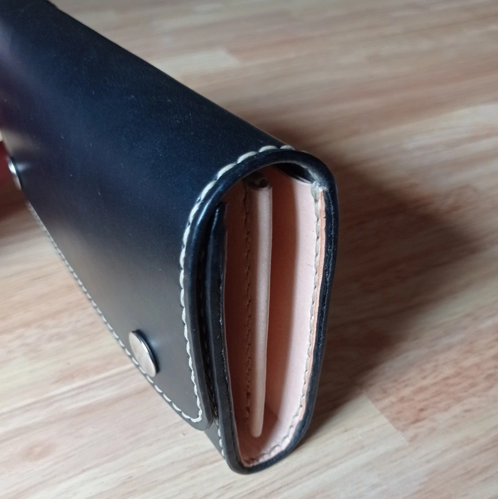 Kožená dámská peněženka černá