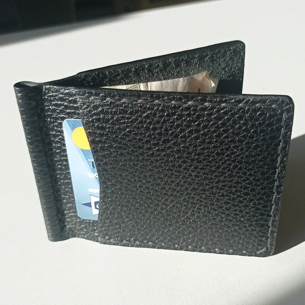Kožená pánská peněženka Dolarovka černá