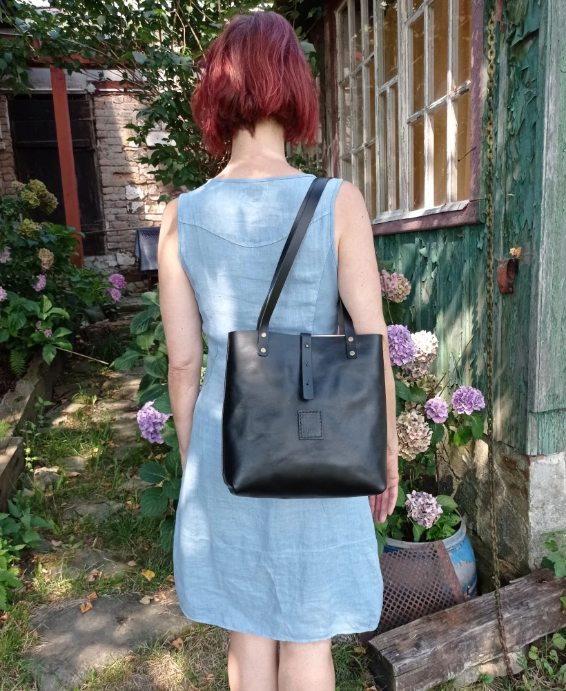 Kožená kabelka Freya přírodní