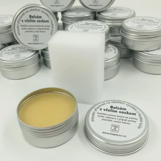 Balzám na kůži s včelím voskem