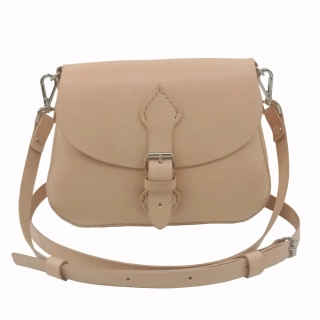 Kožená kabelka Kiara M přírodní