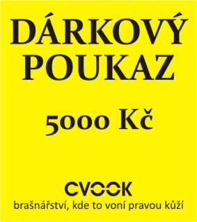 Dárkový poukaz 5000 Kč