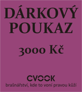 Dárkový poukaz 3000 Kč
