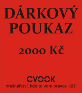 Dárkový poukaz 2000 Kč