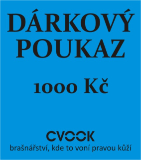 Dárkový poukaz 1000 Kč